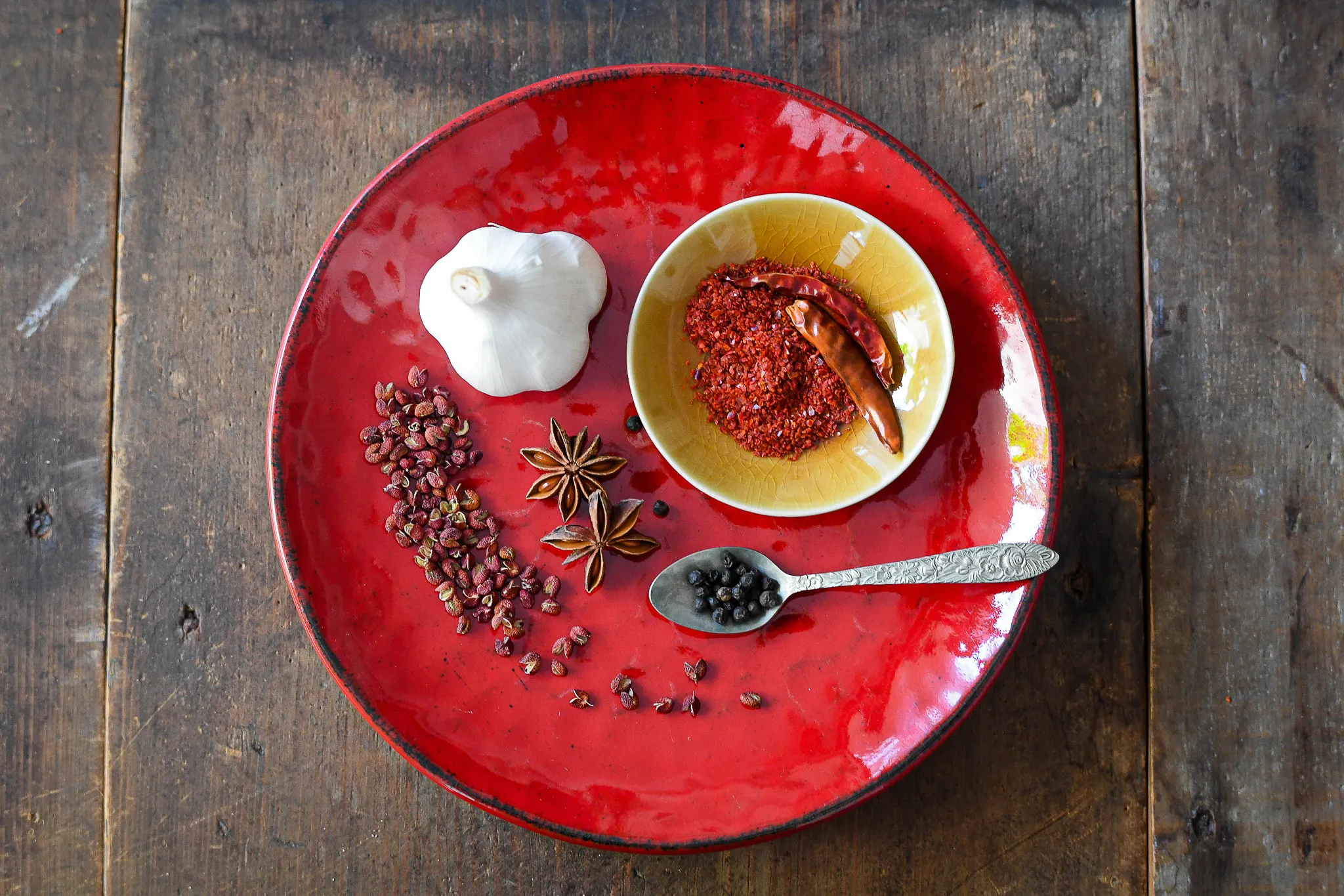 デザートと麻婆豆腐のセットメニュー