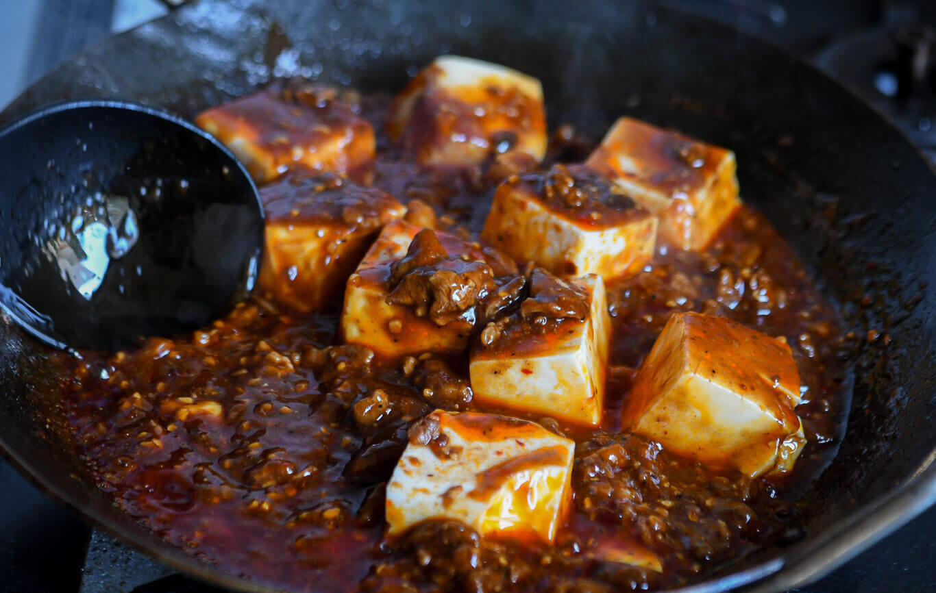 生きている豆腐、シルク豆腐です。
